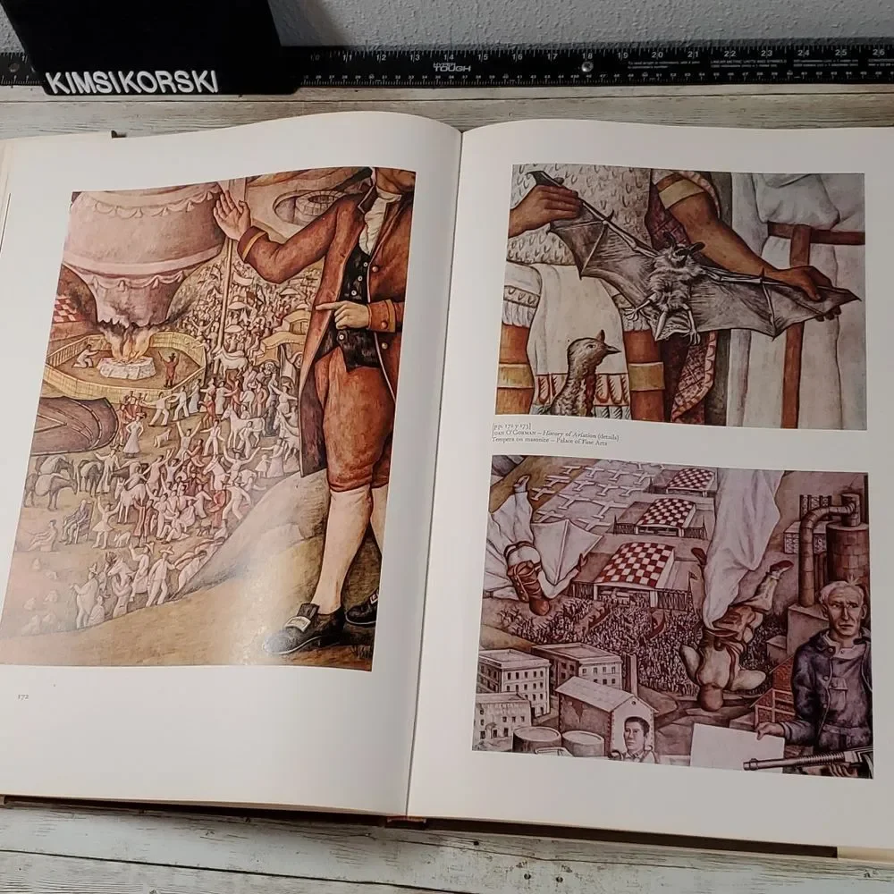 Mural Painting of the Mexican Revolution Coffee Table Book 14